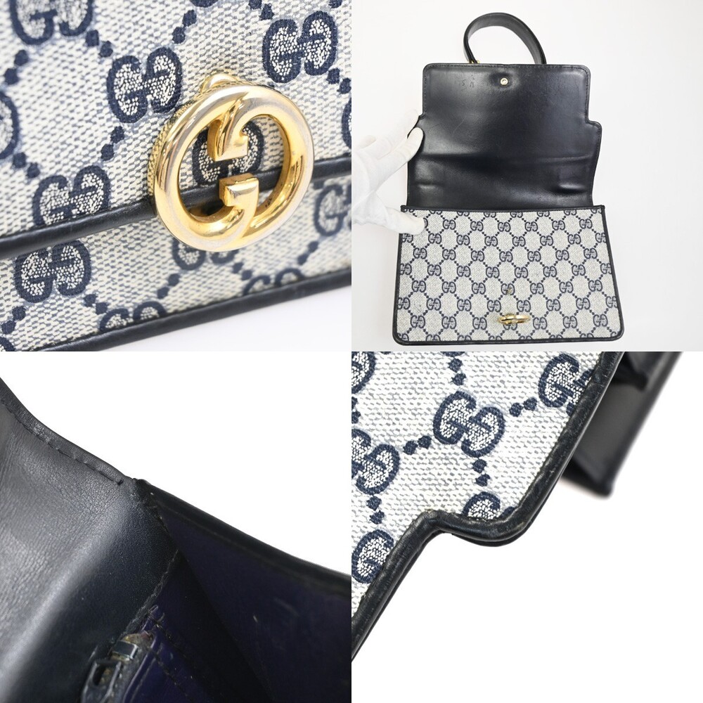 Gucci Logo One Shoulder Bag Pvc Leather #264508G31B - Picture 8 of 15